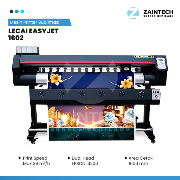 Mesin Printer Sublimasi LECAI Easyjet 1602 (Double Head)